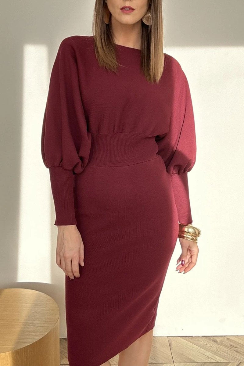Sabine - Patchwork Midi Dress