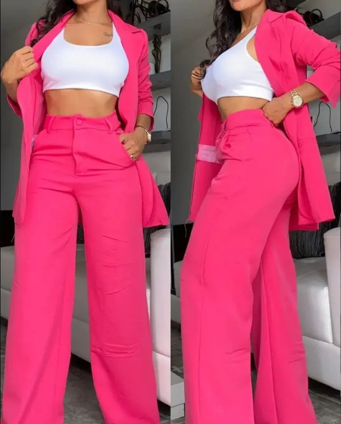 Veronica - Power Poise Tailored Pantsuit