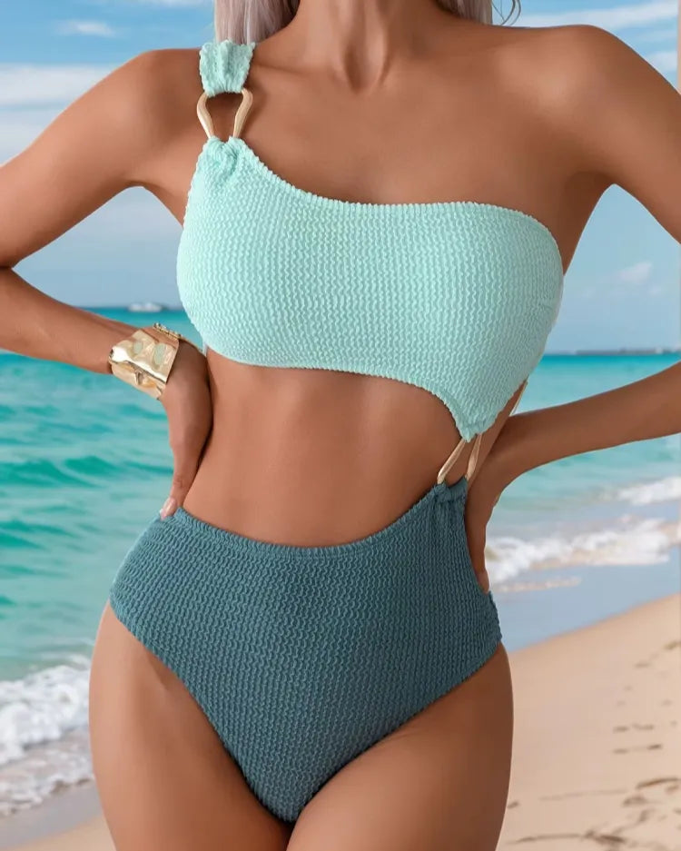 Cut-Out One-Piece Swimsuit
