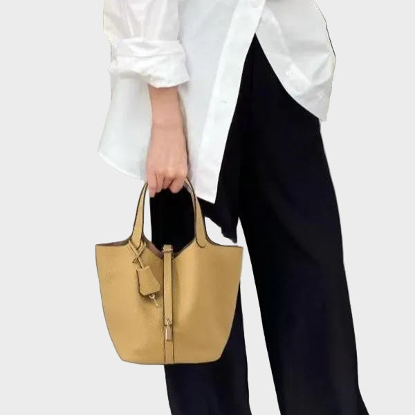 Kate - Pebbled Lock Bag