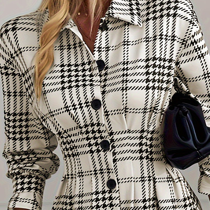 Josephine - Checked Maxi Dress