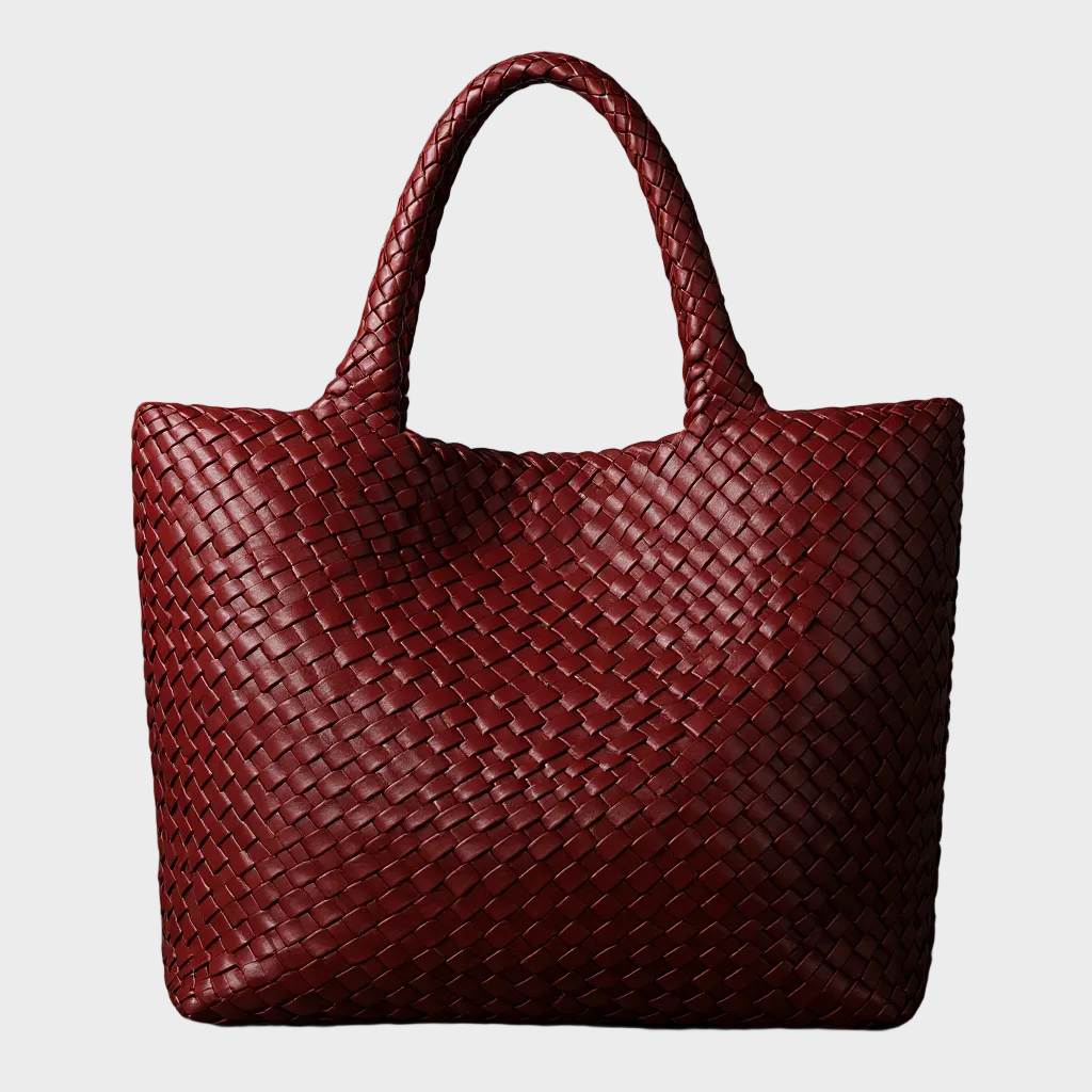 Lana - Handwoven Leather Tote
