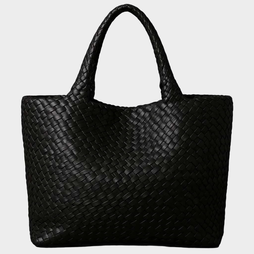Lana - Handwoven Leather Tote