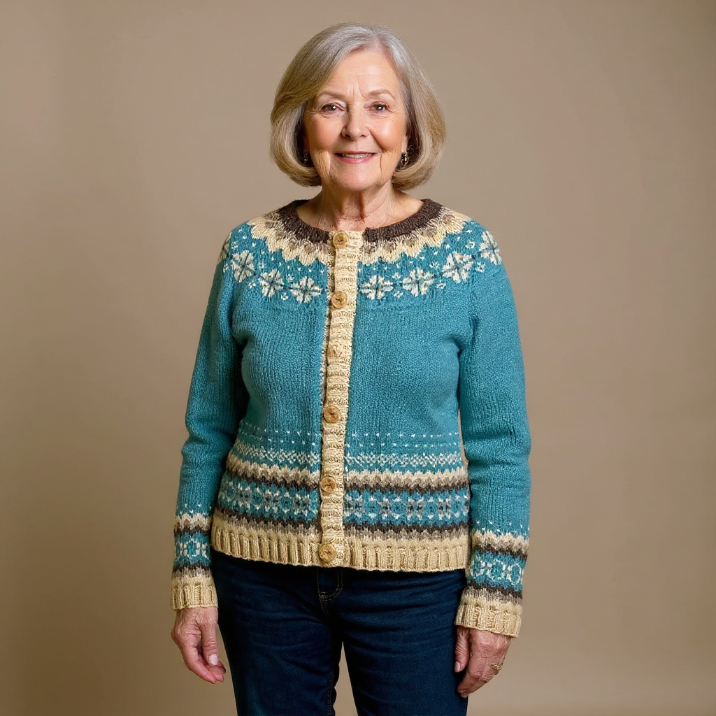 Allaira - Icelandic Knit Sweater