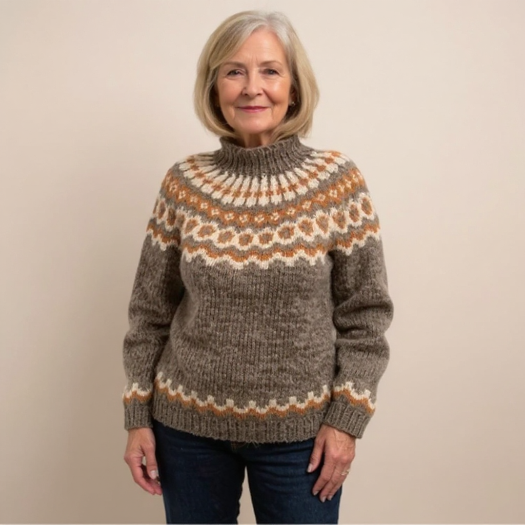 Amara - Icelandic Knit Sweater