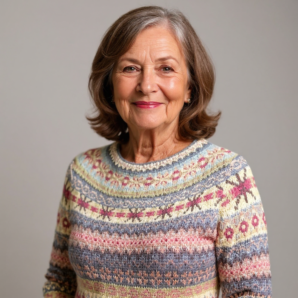Zoey - Icelandic Knit Sweater