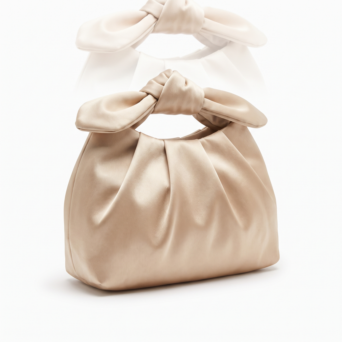 Cléo - Satin Knot Clutch