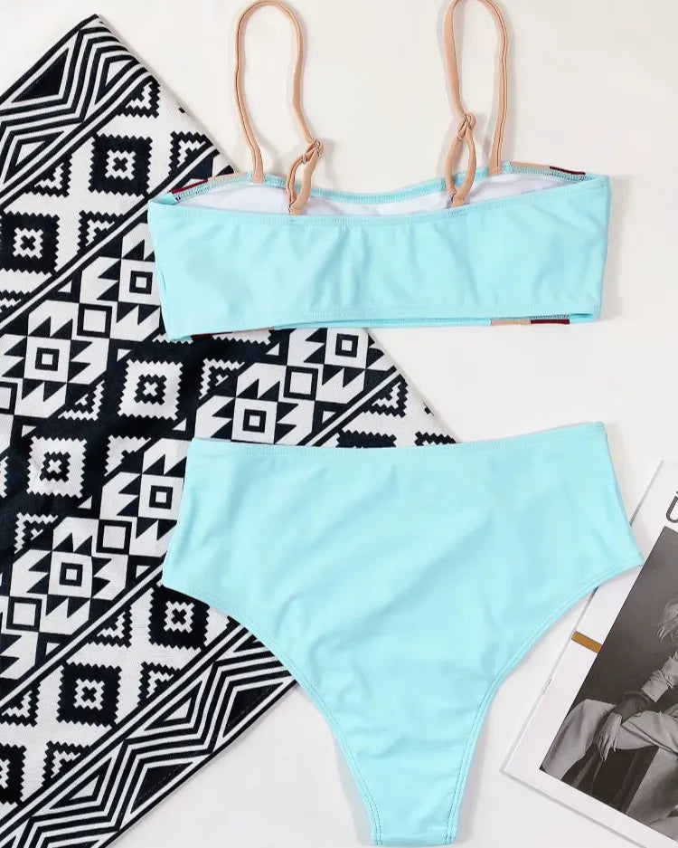 High-Waist Bikini Set
