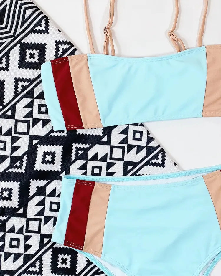 High-Waist Bikini Set
