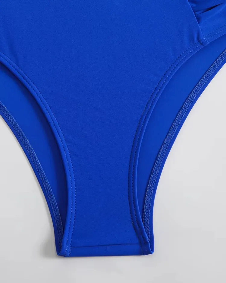 Regular-Waisted Padded Bikini Set