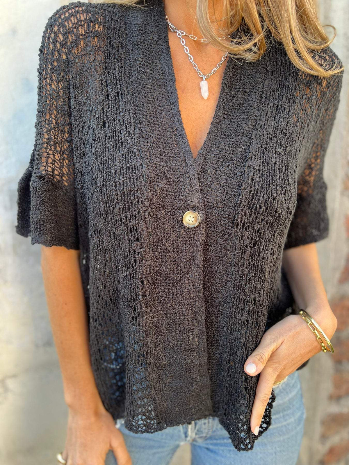 Aya - Knitted Cardigan