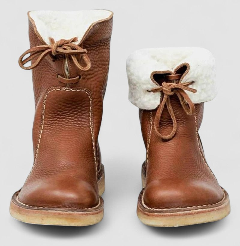 Colette - Orthopedic Winter Fur Boots