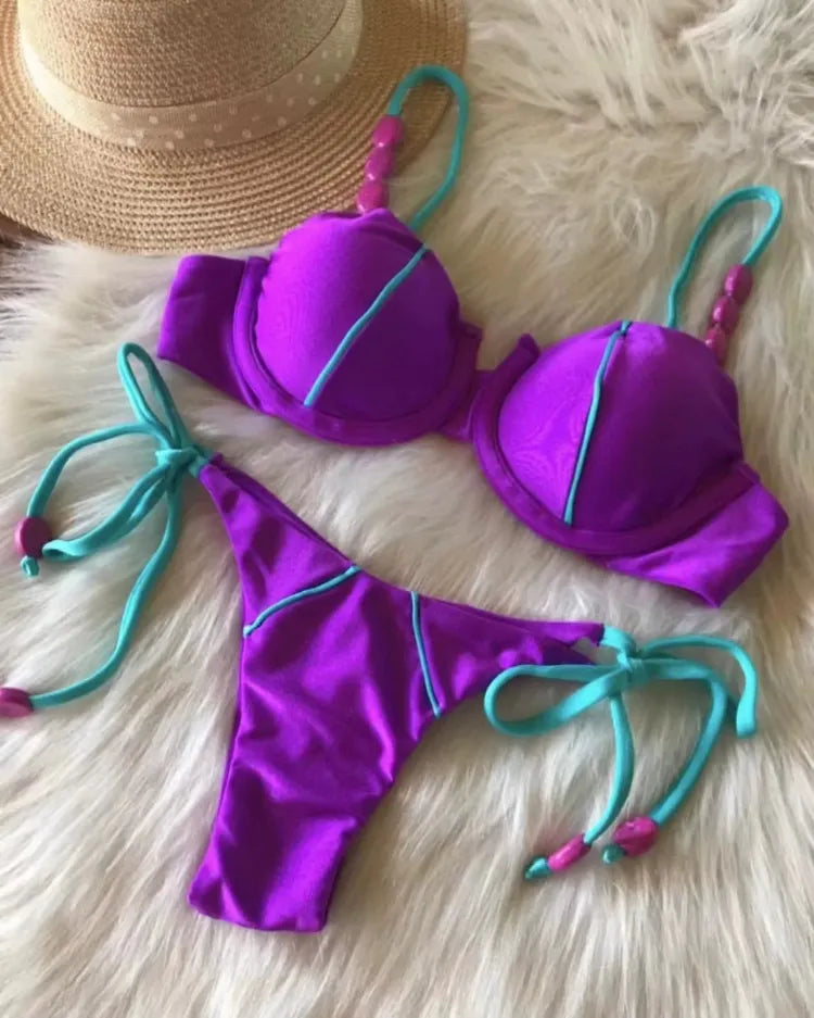 Low-Rise Bikini Set