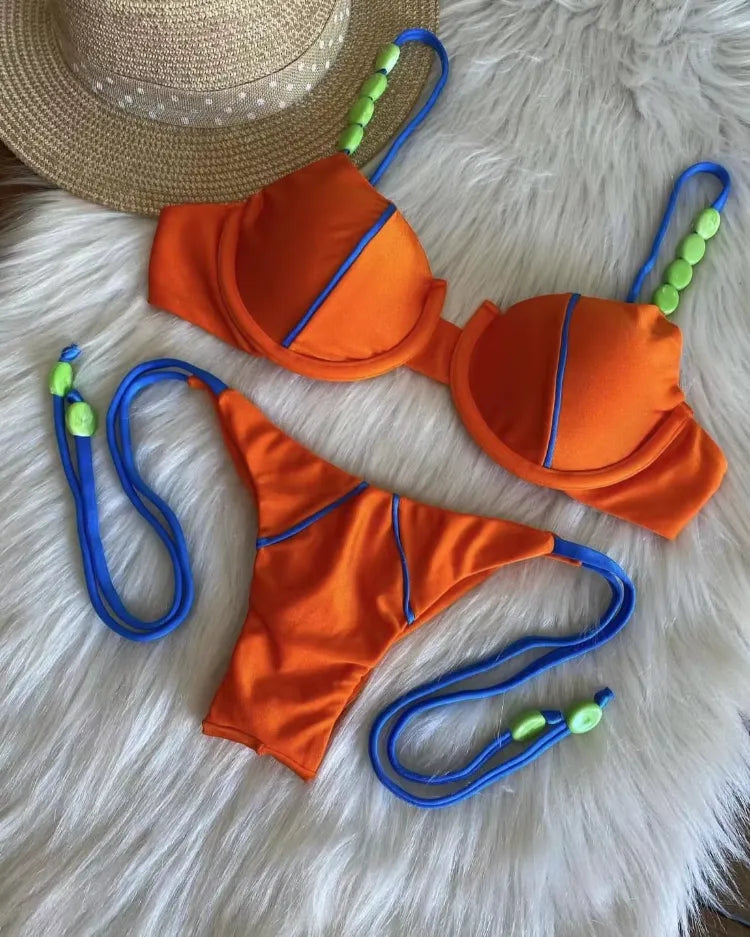 Low-Rise Bikini Set