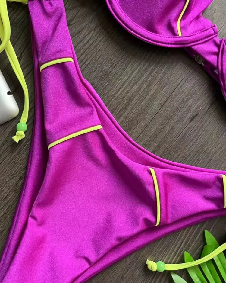Low-Rise Bikini Set