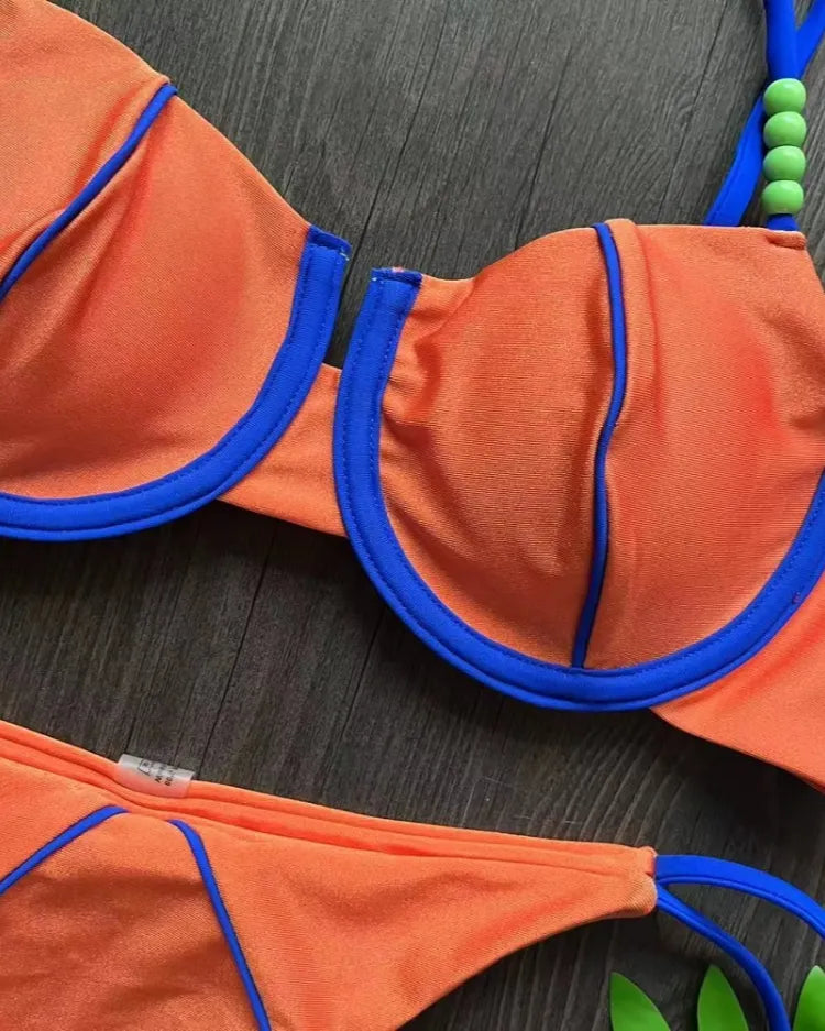 Low-Rise Bikini Set