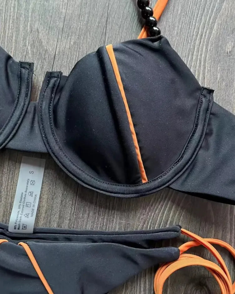 Low-Rise Bikini Set