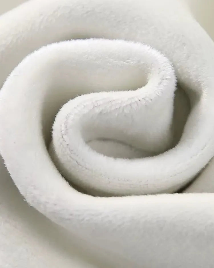 Plush Fleece Square Neck Top