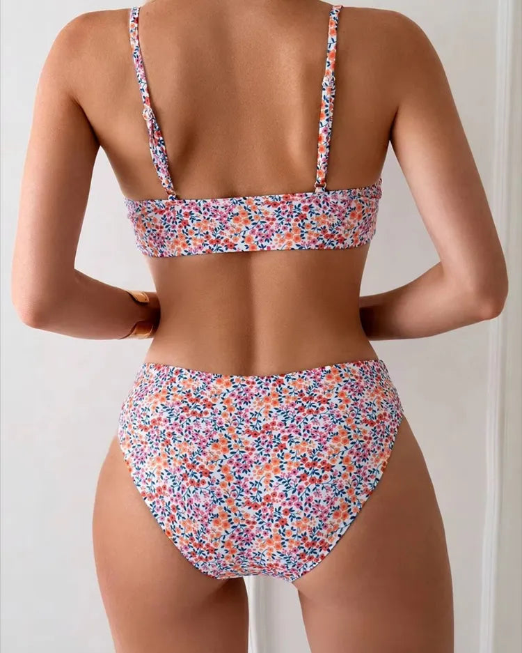 Regular-Waist Bikini Set