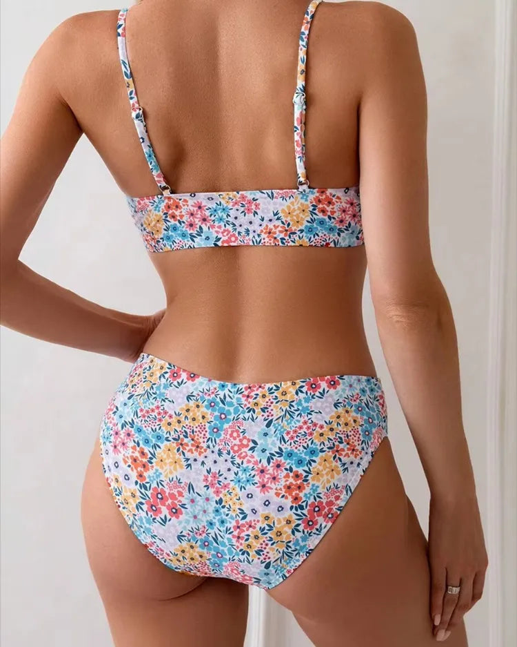 Regular-Waist Bikini Set