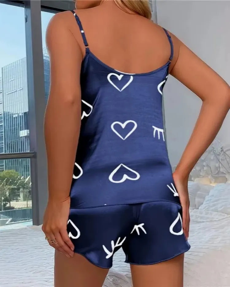 Satin Cami Pyjama Set