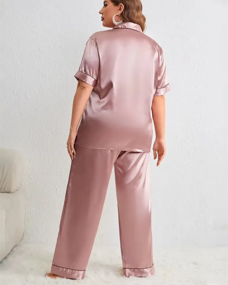 Satin Lounge Pyjama Set