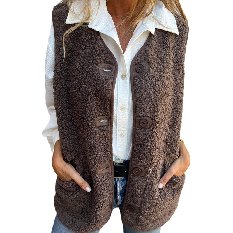 Nahla - Warm Buttoned Vest