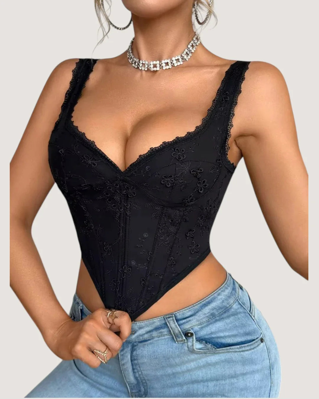 Structured Lace Corset