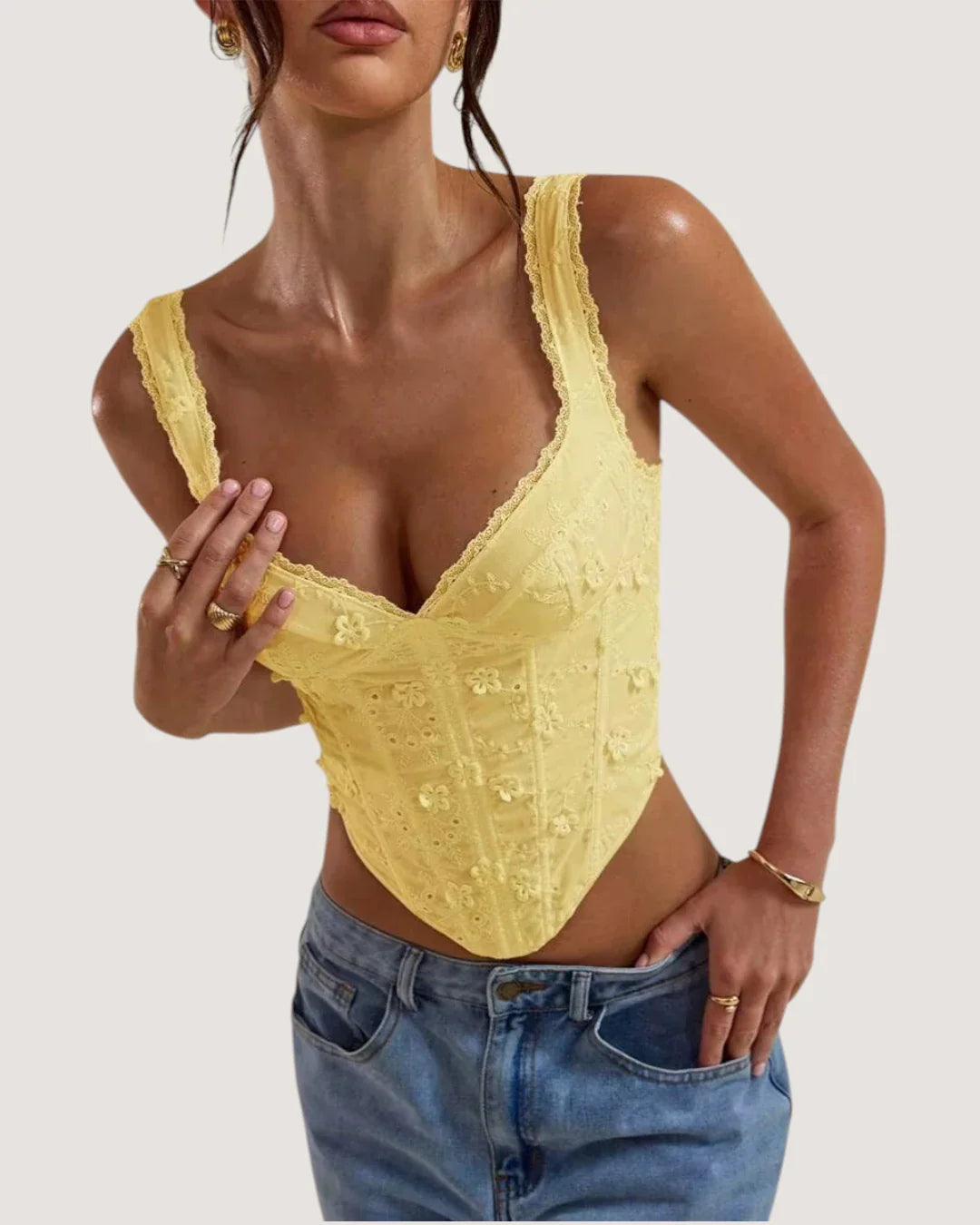 Structured Lace Corset