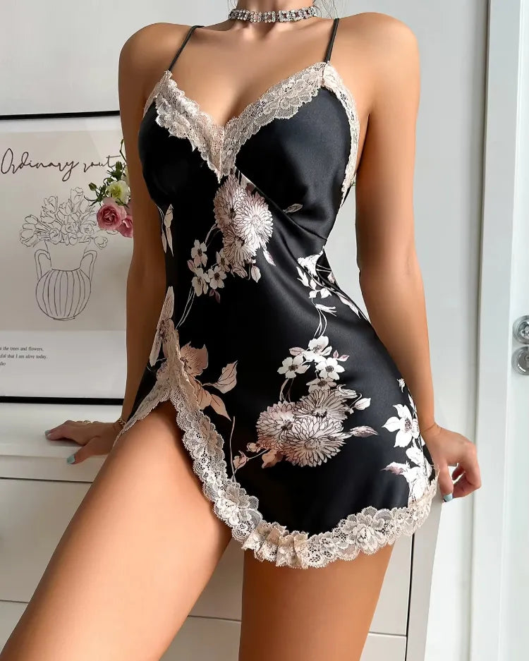 Summer Satin Slip Nightdress