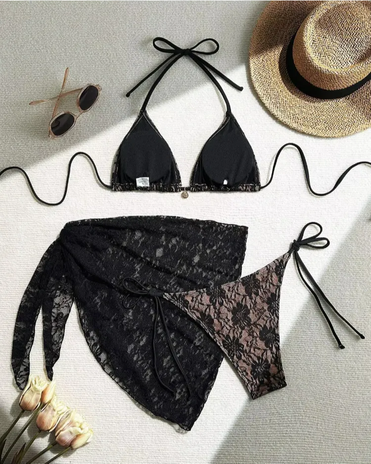 Three-Piece Bikini Set