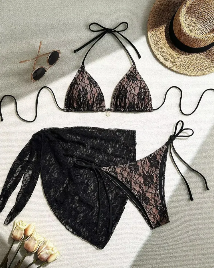 Three-Piece Bikini Set
