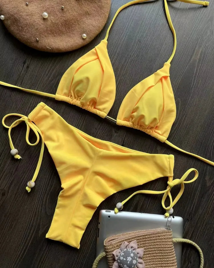 Triangle Brazilian Bikini Set