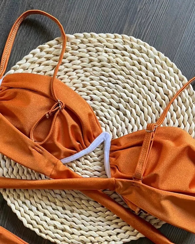 Underwired V-Wire Bikini Set