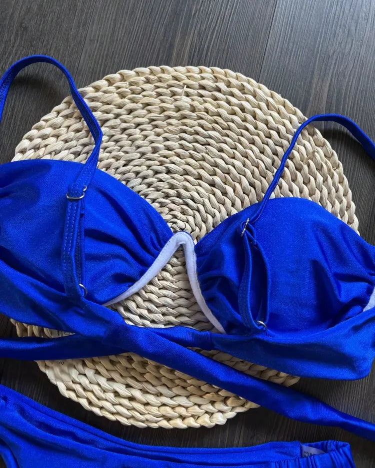 Underwired V-Wire Bikini Set