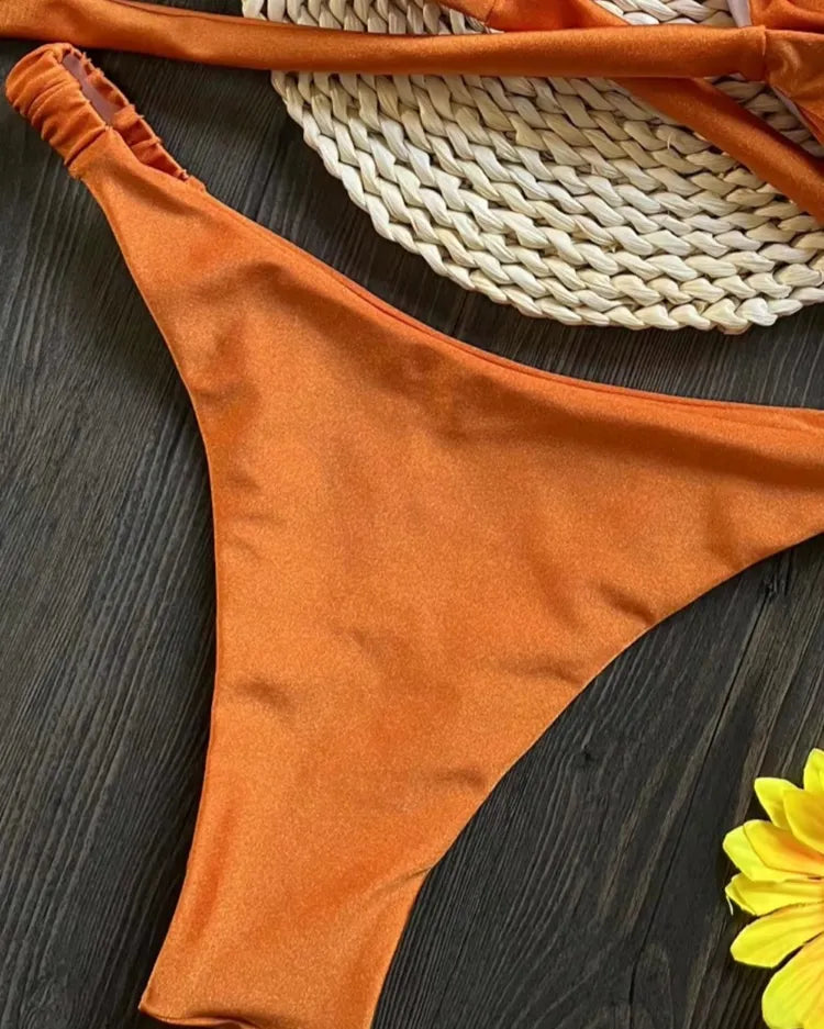 Underwired V-Wire Bikini Set