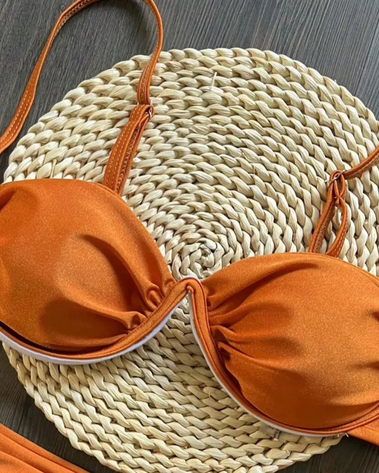 Underwired V-Wire Bikini Set