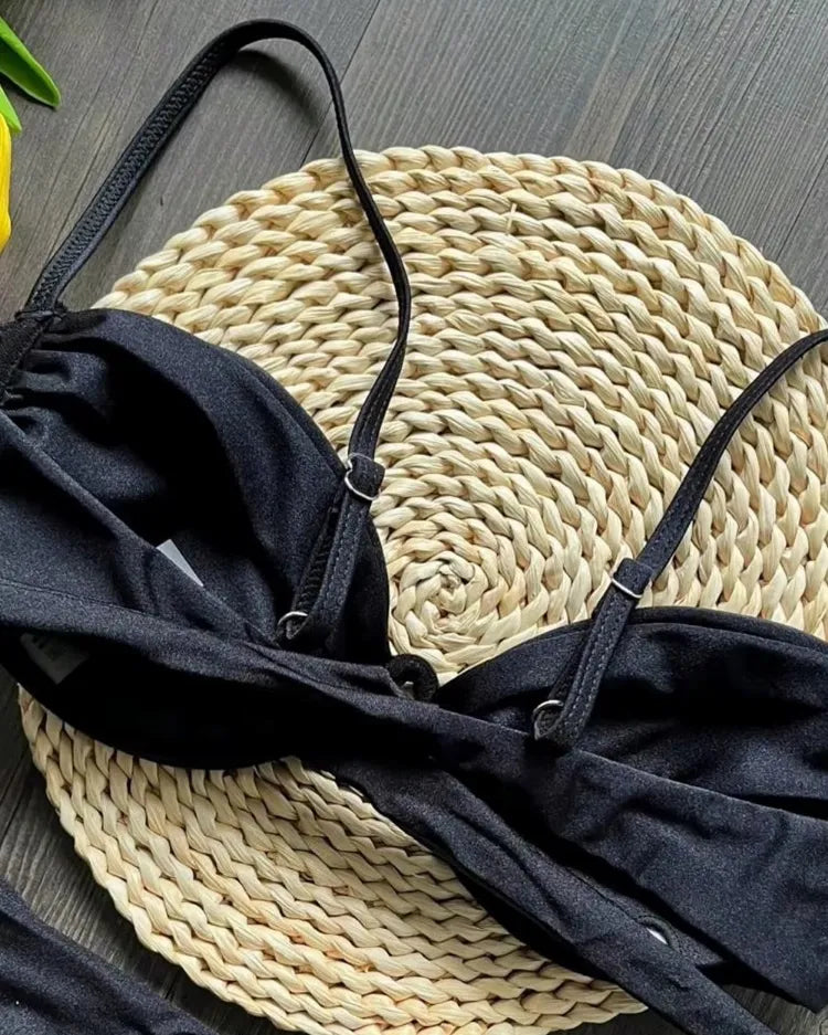 Underwired V-Wire Bikini Set